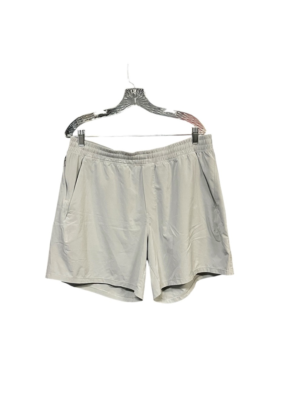 Lululemon Pace Breaker Shorts Men’s XXL Gray 6.5” Unlined Running Training